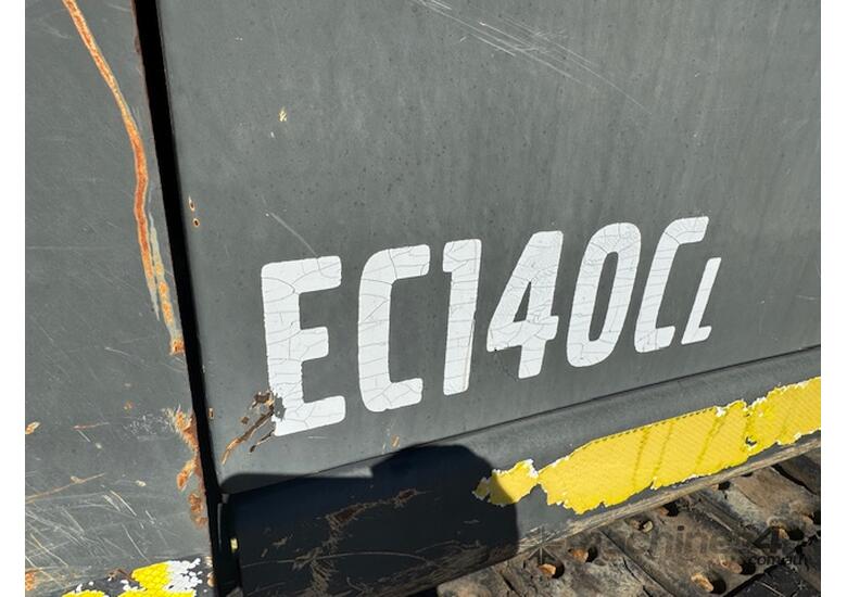 Excavator Volvo EC140CL 14 Tonne 12022hrs Rubber track