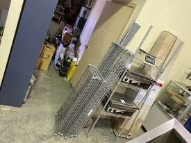 3 X Shelving Wire Units - picture0' - Click to enlarge
