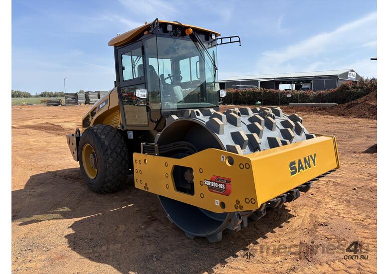 2025 SANY SSR120C-10S Single Smooth Drum Roller 