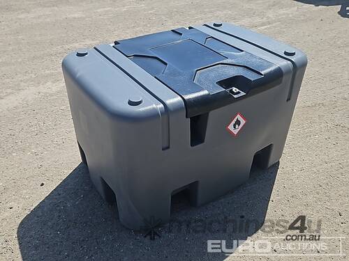 Unused Combo 400 Litre Diesel Tank, 12 Volt Pump, Triggered Nozzle & Hose 