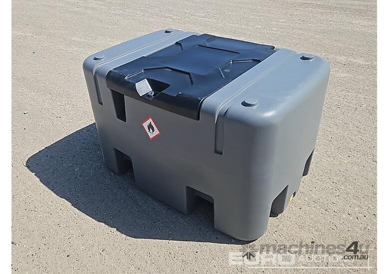 Unused Combo 400 Litre Diesel Tank, 12 Volt Pump, Triggered Nozzle & Hose 