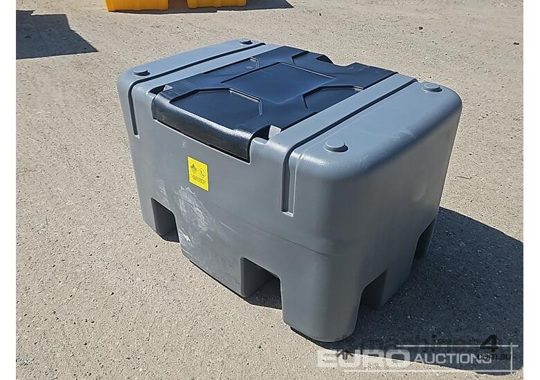 Unused Combo 400 Litre Diesel Tank, 12 Volt Pump, Triggered Nozzle & Hose 