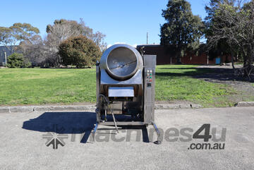 Tilting Gas Drum Mixer Bean Coffee Nut Roaster - 100L