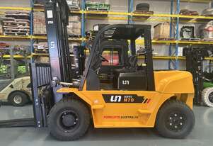 UN N70 2024 7.0T Diesel Counterbalance Forklift - 7,000kg Capacity, 3m Lift Height