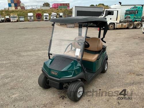 caption Club Car Electric 2 Seat Golf Cart