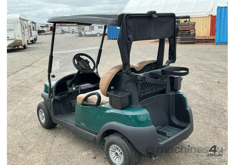 caption Club Car Electric 2 Seat Golf Cart