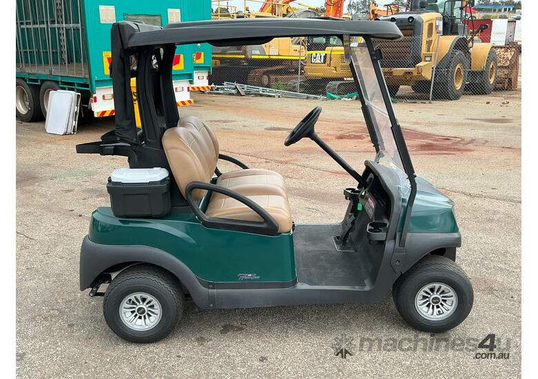 caption Club Car Electric 2 Seat Golf Cart