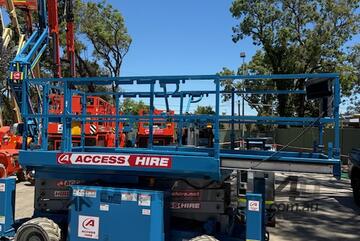 Genie GS2669 RT 2014 32ft Rough Terrain Scissor Lift - 680kg SWL, Kubota Diesel