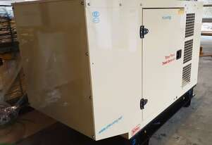 50KVA Cummins / Stamford Silenced Diesel Generator 3 Phase 415V