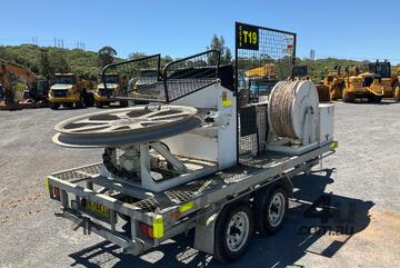 2005 TMC Tandem Axle Winch Trailer