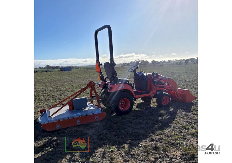 Kubota BX2370 4x4 Compact Utility Tractor + LA234 Loader/1200mm GP Bucket & Slasher (Bulla, VIC)