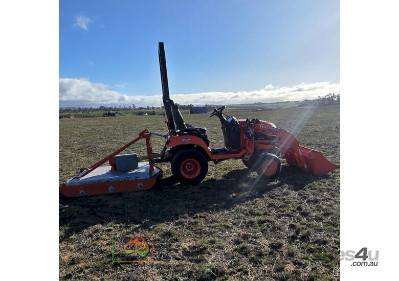 Kubota BX2370 4x4 Compact Utility Tractor + LA234 Loader/1200mm GP Bucket & Slasher (Bulla, VIC)