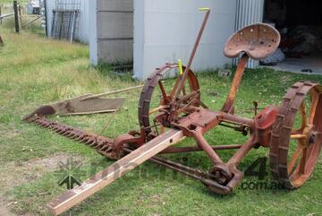 Horse Drawn McCormick Deering No. 9 Mower