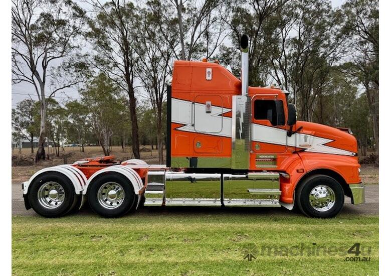 2010 Kenworth T608 with 50-inch bunk, Cummins ISX 525hp with Cummins rebuild history, 18sp manual, 9