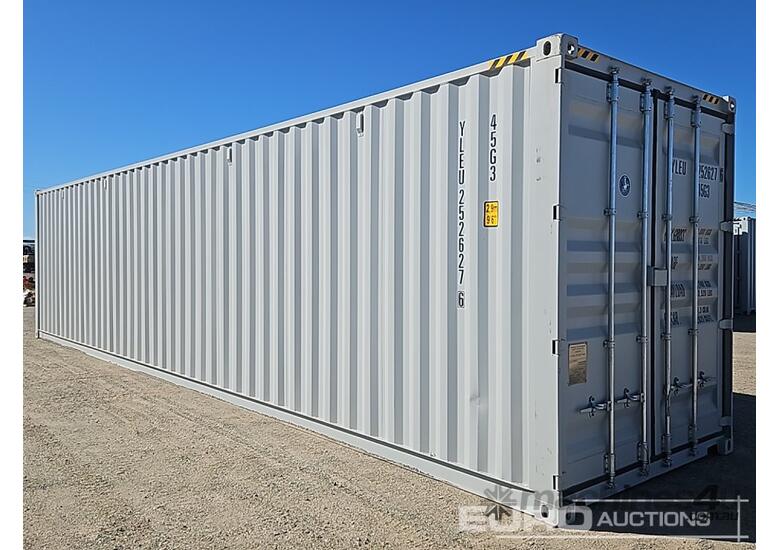 2026 40HC Container, Lock Box, Four Doors On The Side 