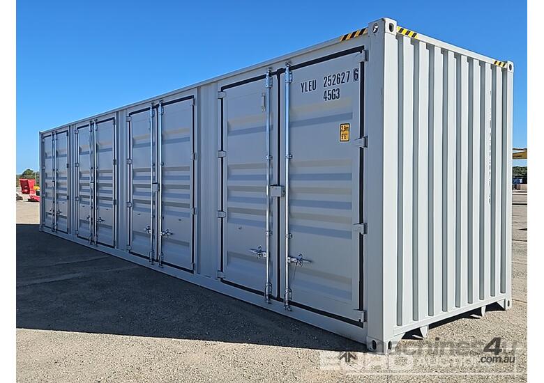 2026 40HC Container, Lock Box, Four Doors On The Side 