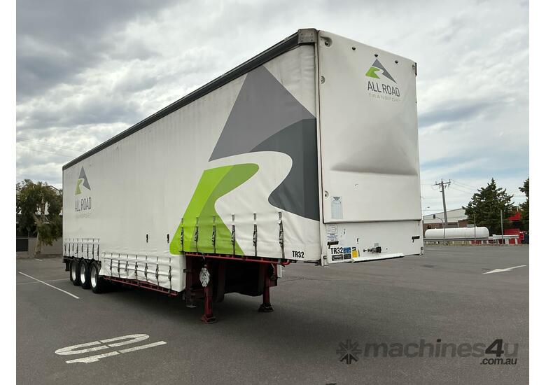 2019 Vawdrey VB S3 Tri Axle Double Drop Curtainside B Trailer