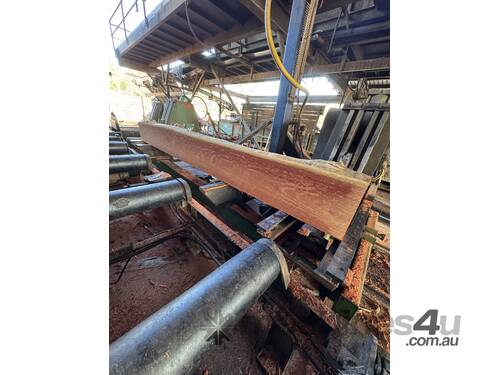 Canadian Under and over complete sawing process  