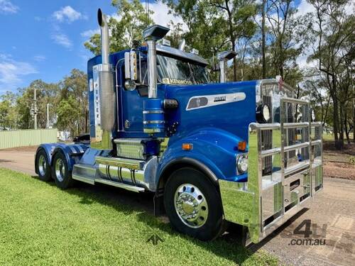 2010 Kenworth T908 IT Bunk, Cummins ISX (rebuild history), 18sp, 97T rated and dual X locks
