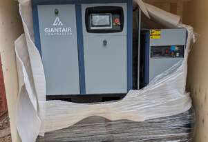 15HP Rotary Screw Compressor - 57CFM - 500L Tank - Integrated Dryer - Brand NEW