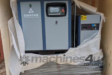 15HP Rotary Screw Compressor - 57CFM - 500L Tank - Integrated Dryer - Brand  