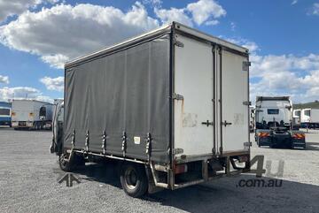 2009 Hino 300 series Curtain Sider