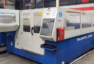 Trumpf Trumatic L3030 laser cutter 4kw Co2 - 1500mm x 3000mm shuttle table. (Not Running)