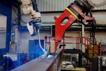AGEN Robotic Structural Steel Beam Assembly & Welding (RSSA) Duo