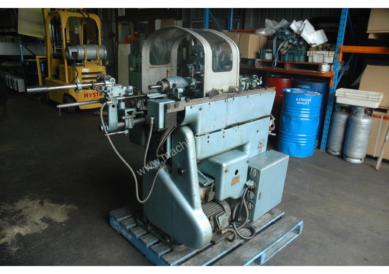 caption Bechler Model AR10 - (sliding head type lathe)