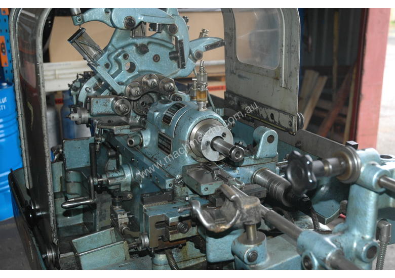 caption Bechler Model AR10 - (sliding head type lathe)