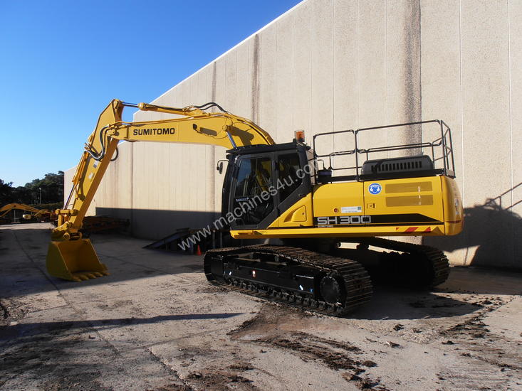 caption Sumitomo SH300-6 Excavator