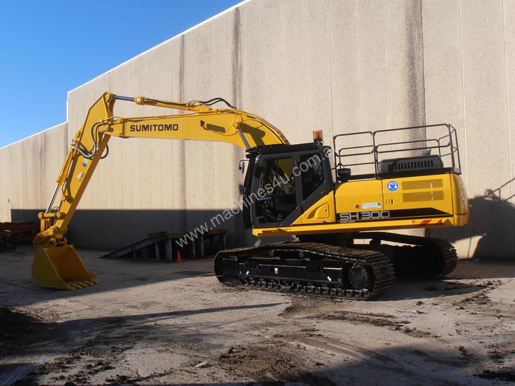 caption Sumitomo SH300-6 Excavator