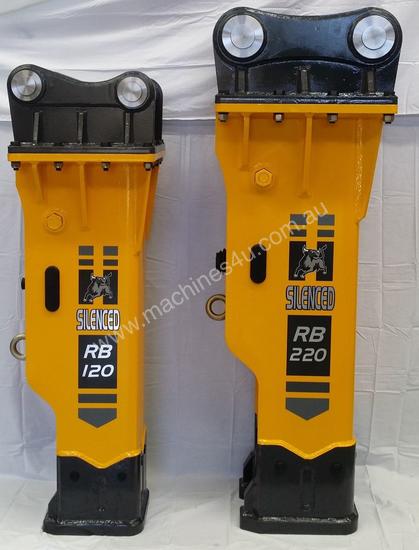 caption RB50 Rock Breaker to suit 5-6 Tonne excavator