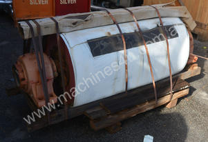 Belt conveyor tail or bend pulley 650mm x 1200mm Lagged roller and bearings Belt conveyor tail or bend pulley 650mm x 1200mm Lagged roller and bearings