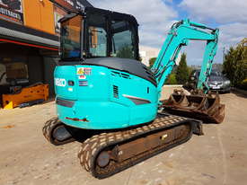 USED 2015 KOBELCO SK55SRX-6 EXCAVATOR WITH A/C CAB - picture0' - Click to enlarge