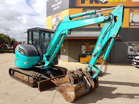 USED 2015 KOBELCO SK55SRX-6 EXCAVATOR WITH A/C CAB - picture1' - Click to enlarge