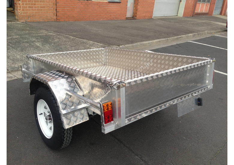 New 2017 Towp Aluminium 6x4 trailer new lights truck tyres Box Trailer ...