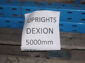 Dexion Upright 5000mm Pallet Rack - picture0' - Click to enlarge