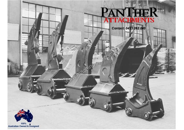 caption 20 - 30 Ton HD Excavator Ripper PANTHER