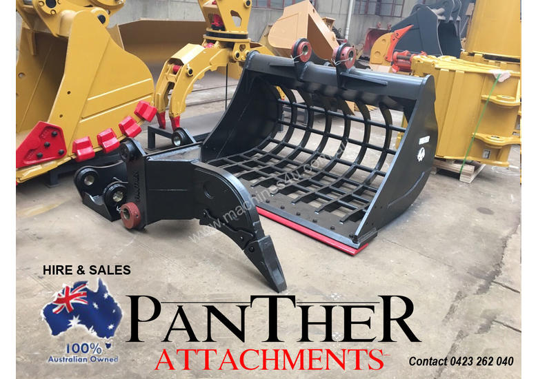 caption 20 - 30 Ton HD Excavator Ripper PANTHER