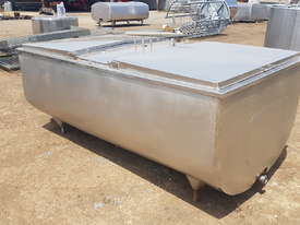 STAINLESS STEEL TANK, MILK VAT 1760 LT - picture1' - Click to enlarge