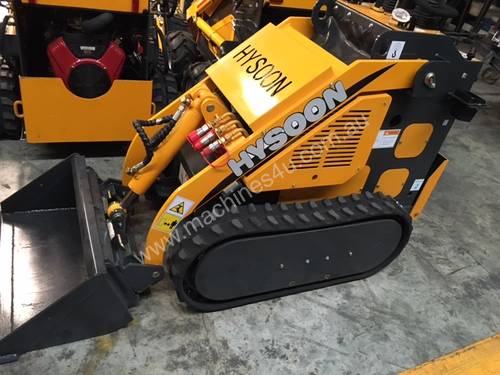 Tracked 800mm wide mini digger mini loader 23HP B&S twin lever control double pump