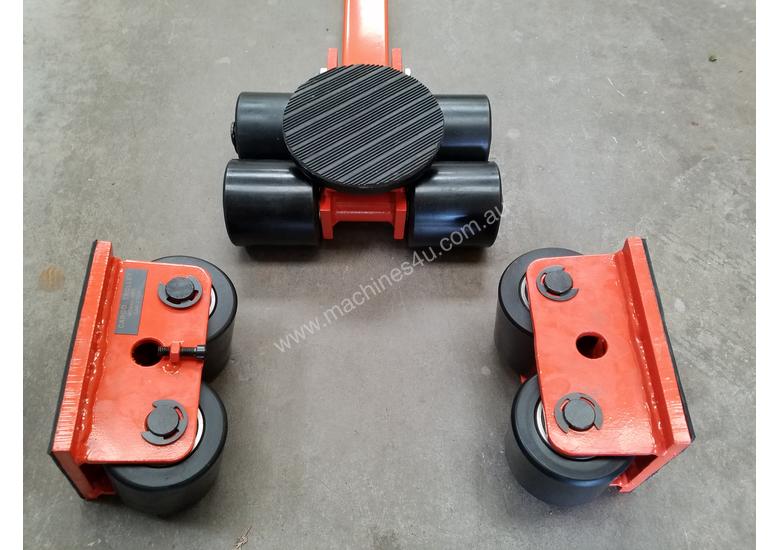 caption 6 ton machine mover dolly roller skate set