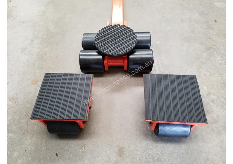caption 6 ton machine mover dolly roller skate set