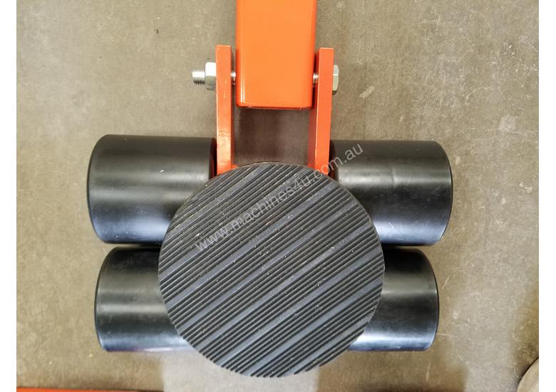caption 6 ton machine mover dolly roller skate set