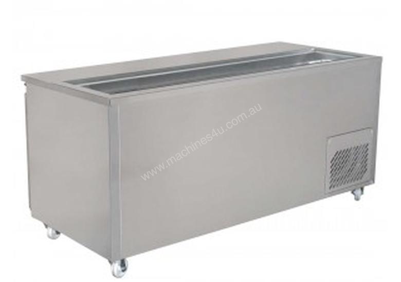 caption Woodson Flat Deck Sandwich Preparation Fridge