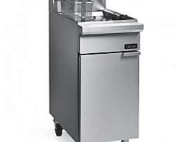 Goldstein Commercial 2 Baskets Gas Deep Fryer / FRG-1L - 800mm Deep Series - picture0' - Click to enlarge