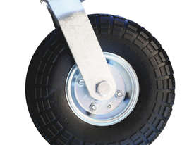 41977 PUNCTURE PROOF FOAM RUBBER CASTOR WHEEL(SWIVEL) - picture0' - Click to enlarge
