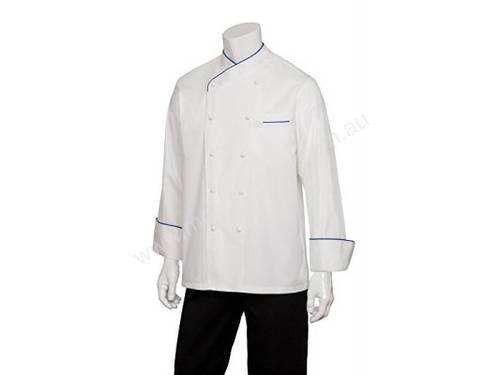 Chef Works ECRI-WHT Bali Premium Cotton Chef Jacket White