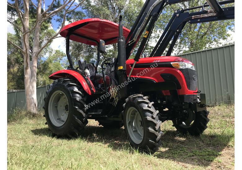 caption WHM 584/JI Tractor with 4:1 Self Levelling Front End Loader